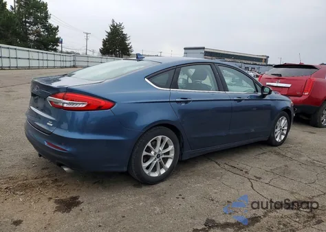 2019 Ford Fusion Se z USA, uszkodzony, nr VIN 3FA6P0HD8KR165932
